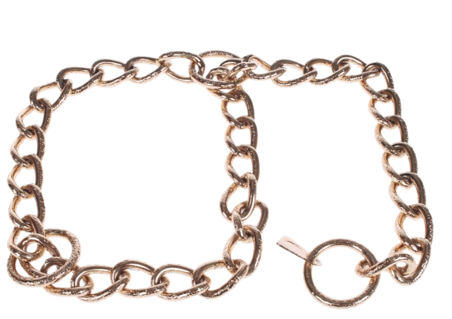 車花圖案不銹鋼 CHOKE CHAIN