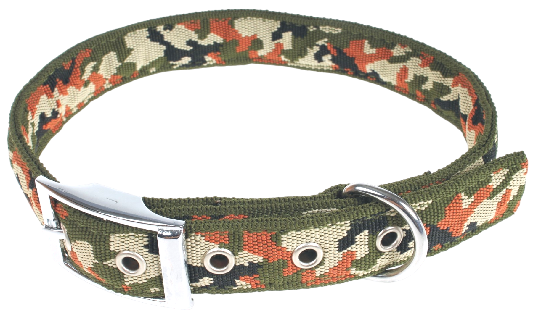 JC 柔軟迷彩頸帶(皮扣)