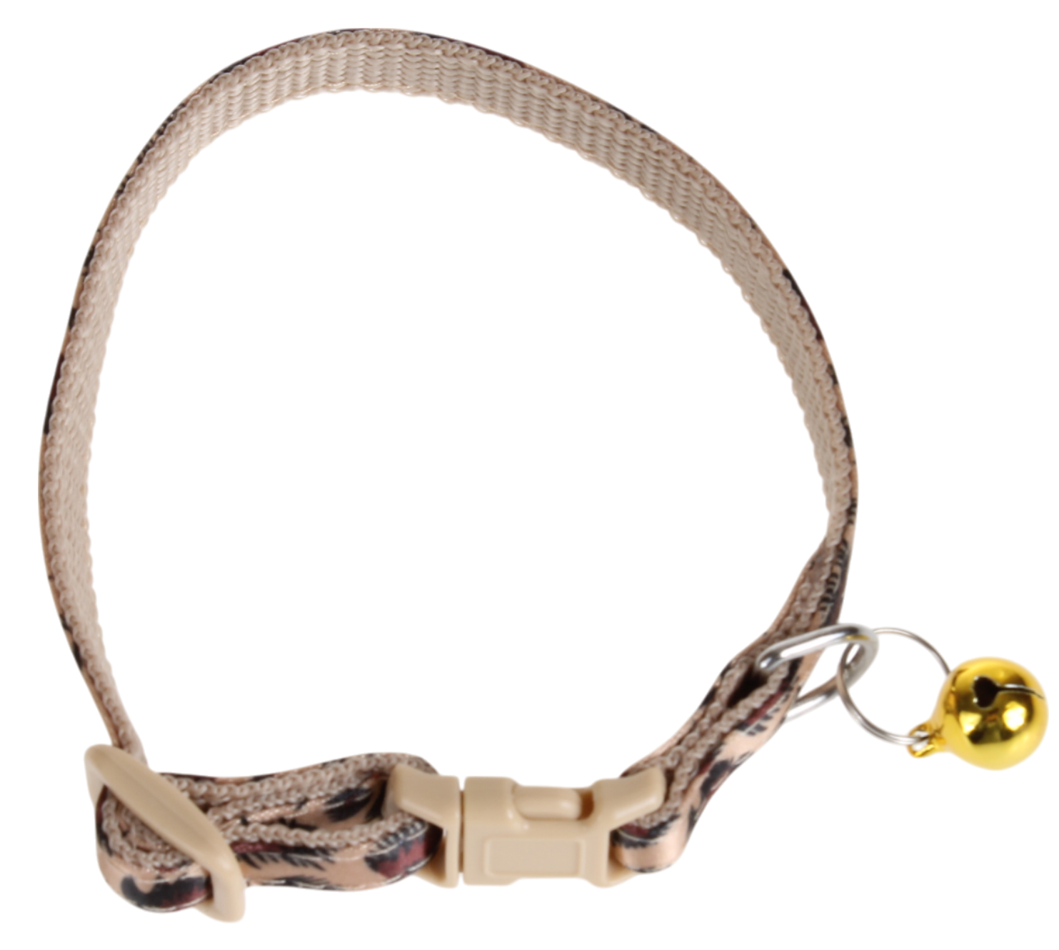 JC 光滑豹紋拉頸帶套裝(插扣)