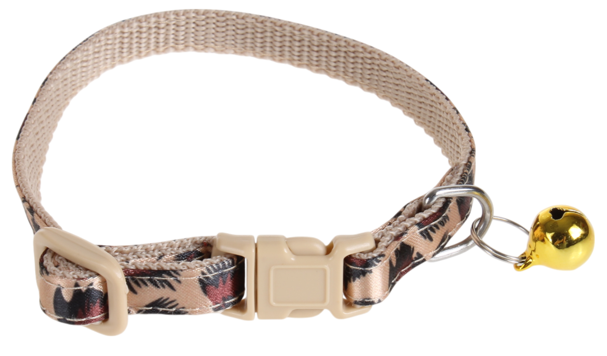 JC 光滑豹紋拉頸帶套裝(插扣)