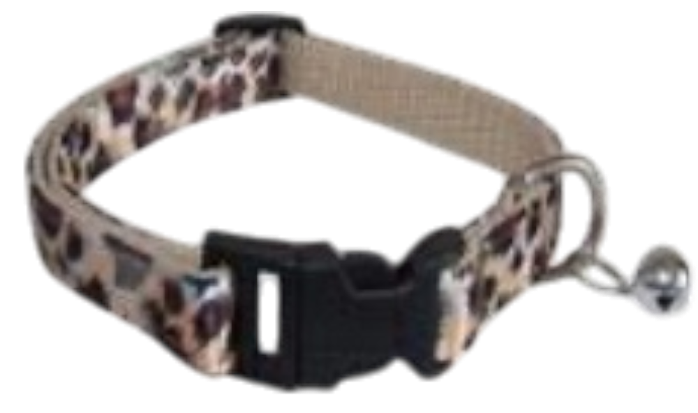 JC 光滑豹紋拉頸帶套裝(插扣)