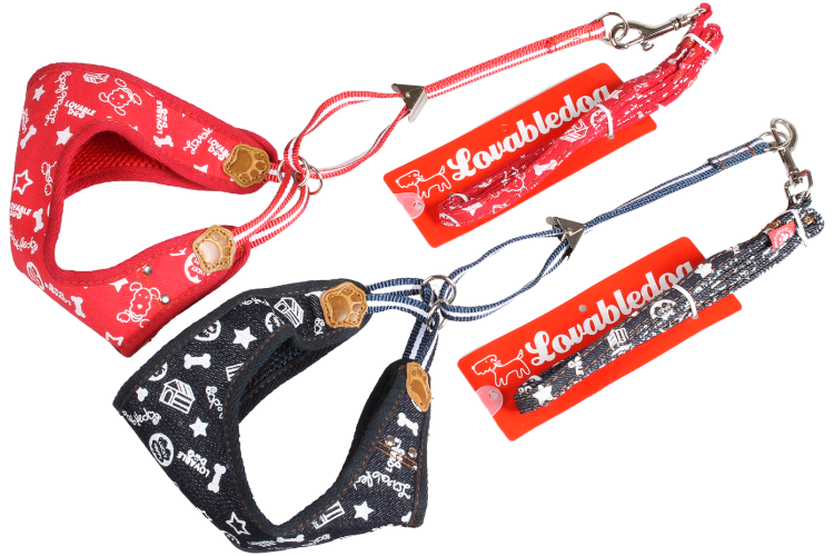 Lovabledog日本護胸式拉胸帶(牛仔布)