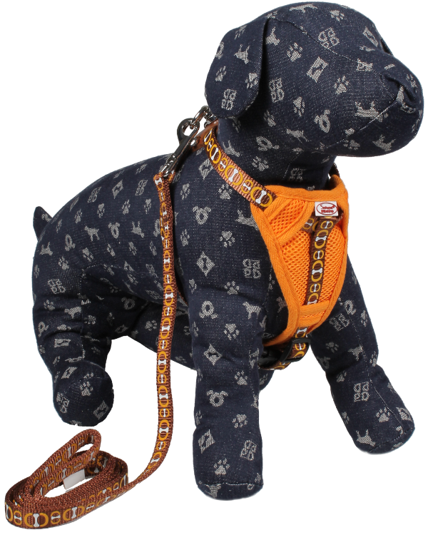 Soohupet時尚圖案護胸背帶套裝