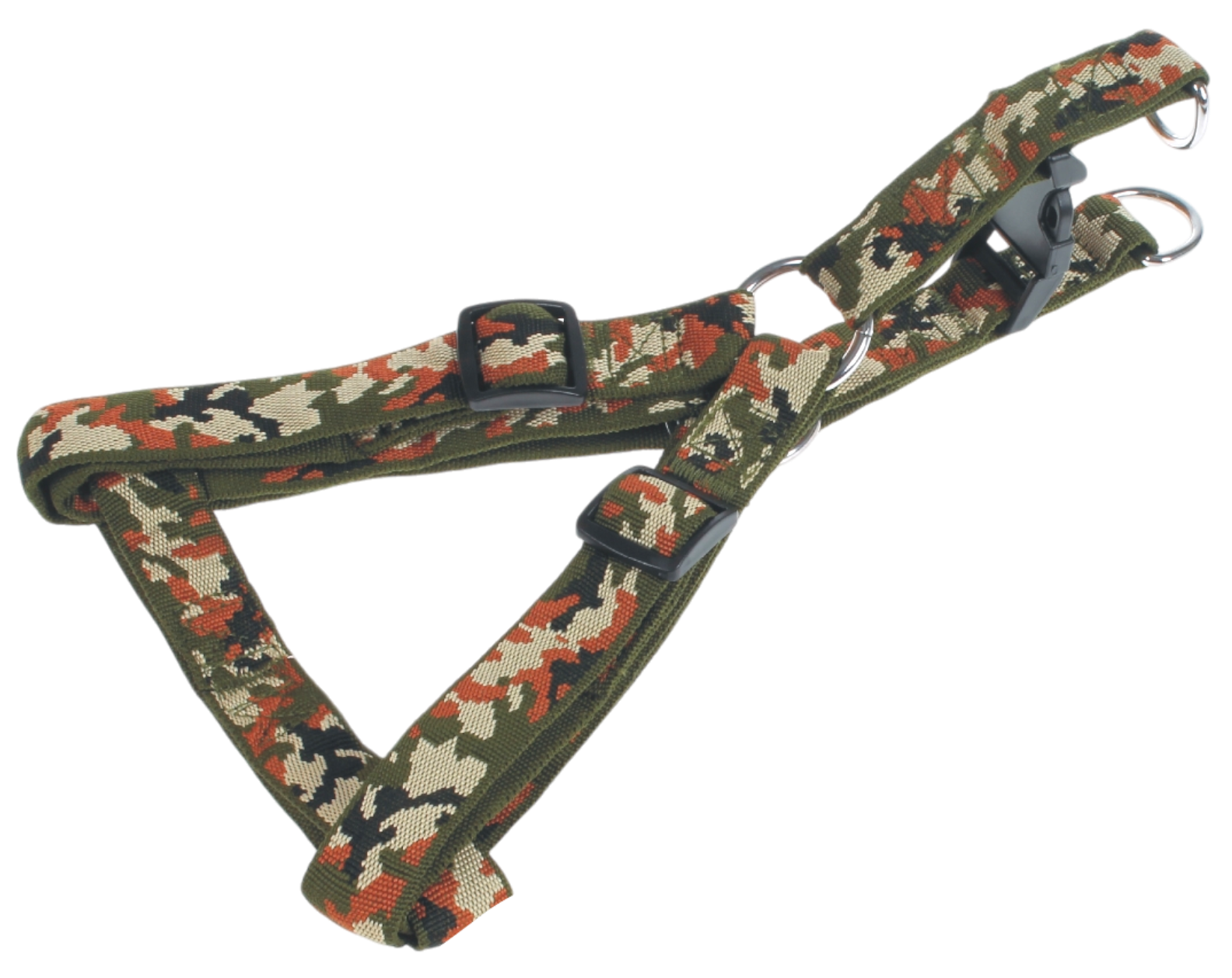 JC 柔軟迷彩拉胸背帶