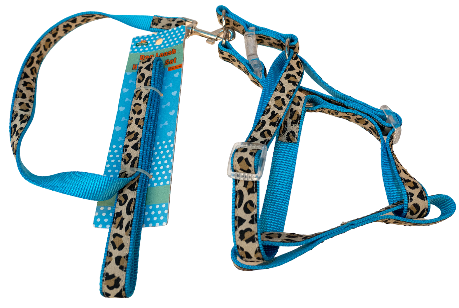 尼龍豹紋拉胸帶套裝