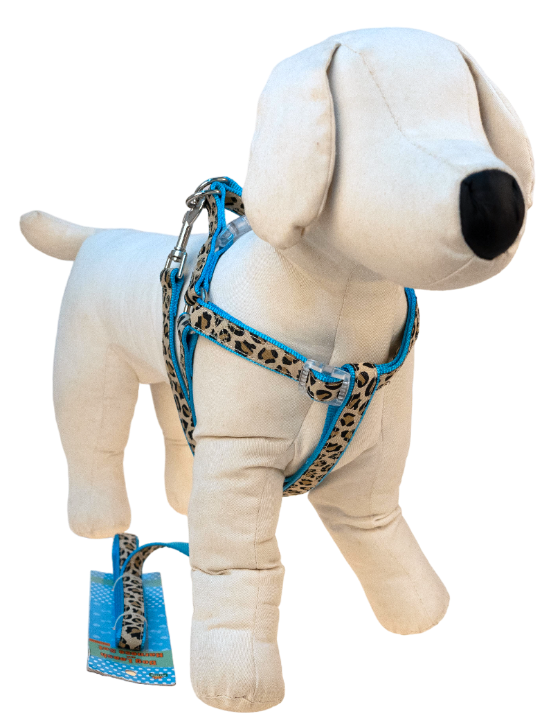 尼龍豹紋拉胸帶套裝