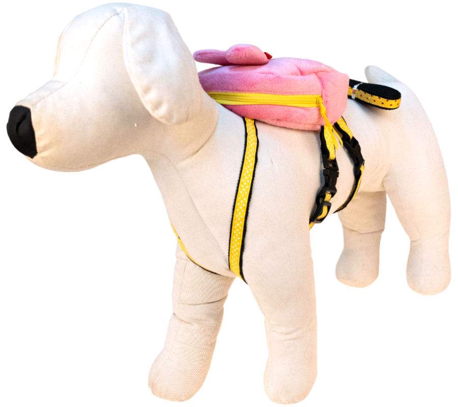 小萌兔兔自背包 (付引帶)