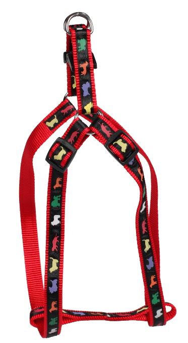 SW 彩色狗案花邊淨胸帶 (A)