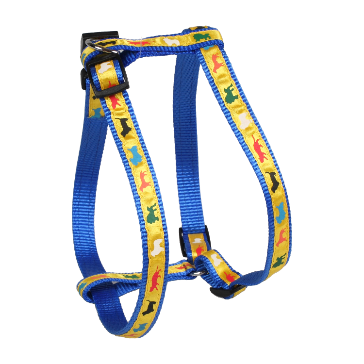 SW 彩色狗案花邊淨胸帶 (A)