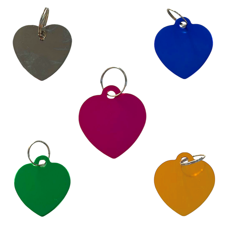 心圖案寵物吊牌