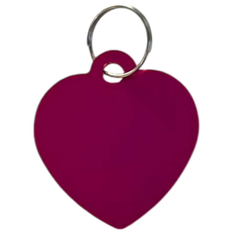 心圖案寵物吊牌