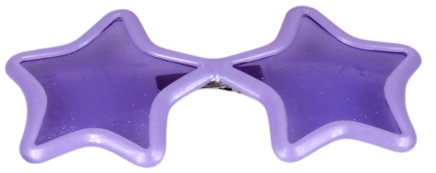 太陽眼鏡髮夾(星)