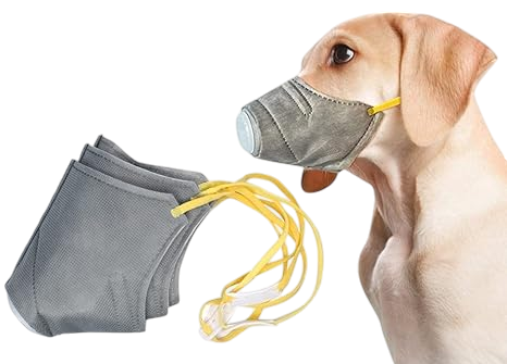 防霧霾寵物口罩(三層)呼吸閥3個/盒