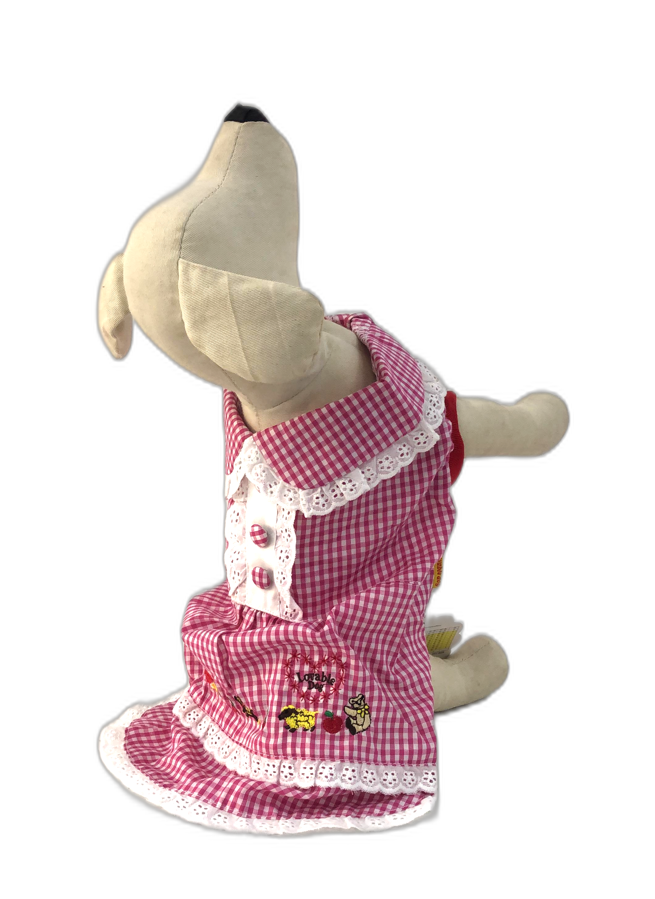 Lovabledog 圖案格子花裙