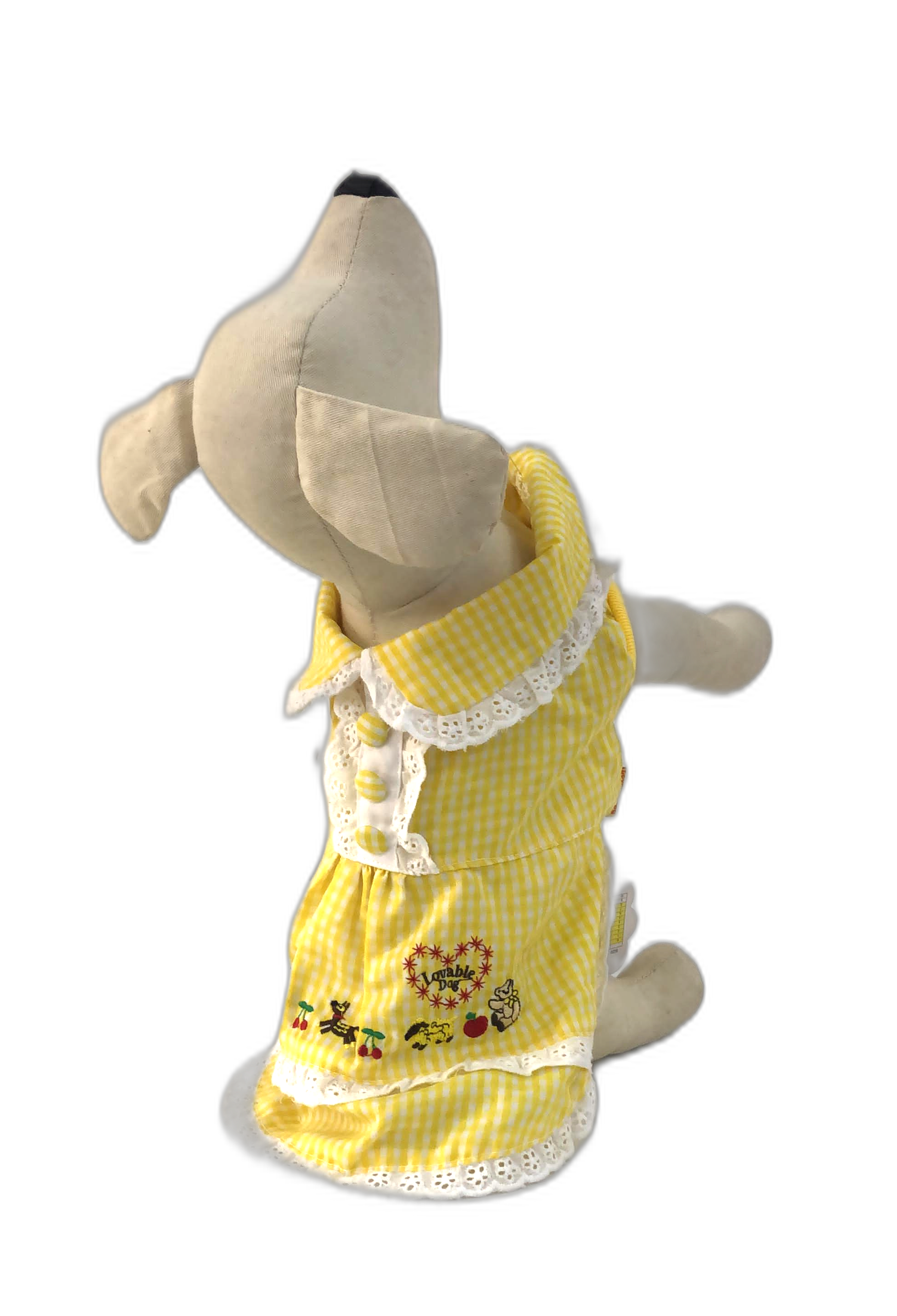 Lovabledog 圖案格子花裙