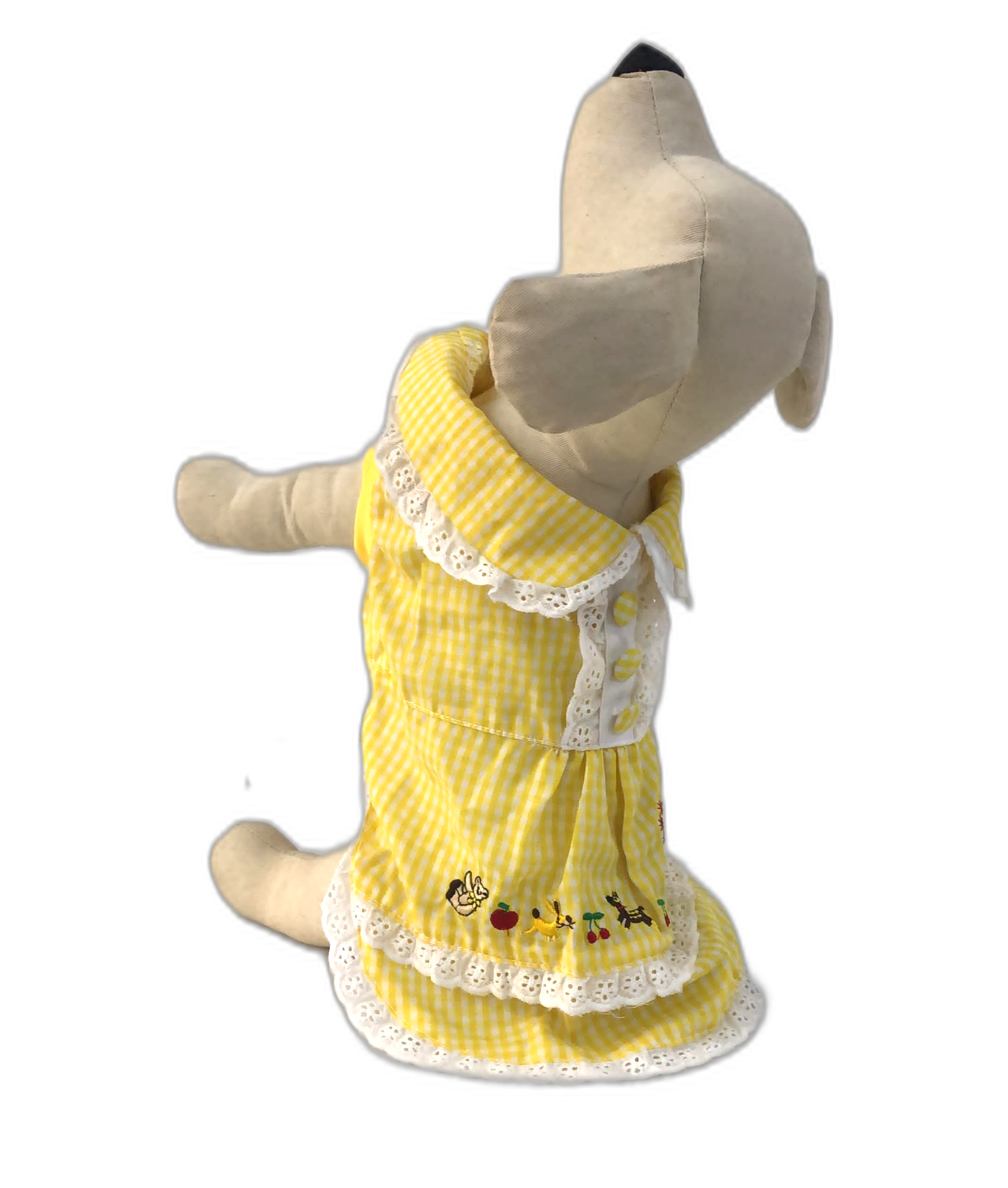 Lovabledog 圖案格子花裙