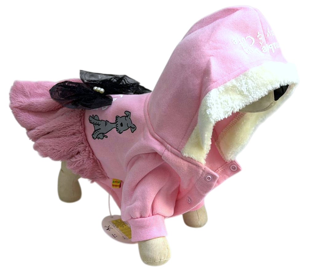 Lovabledog 韓潮江南毛絨連衣裙