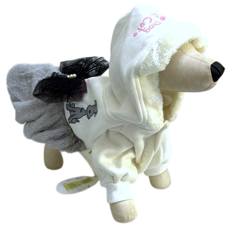 Lovabledog 韓潮江南毛絨連衣裙