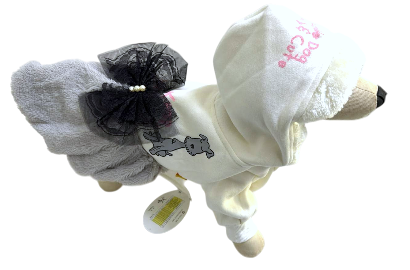 Lovabledog 韓潮江南毛絨連衣裙