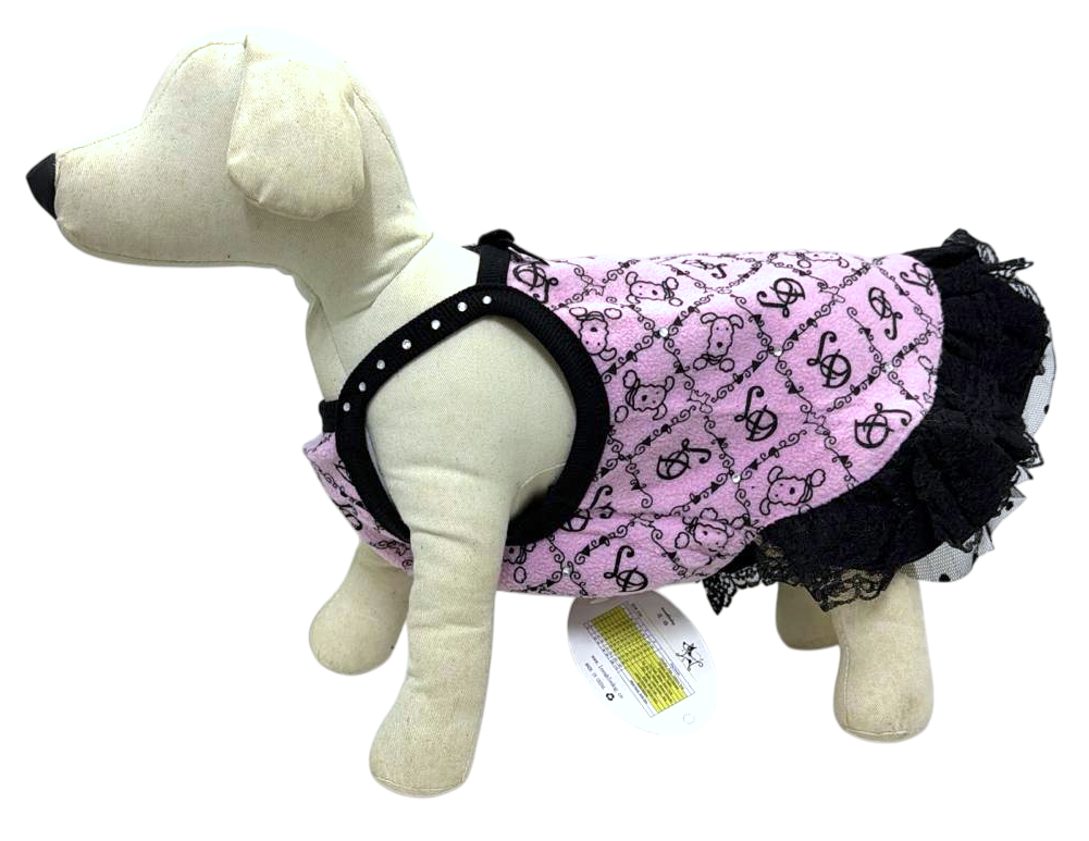 Lovabledog 巴黎霓虹蕾絲裙