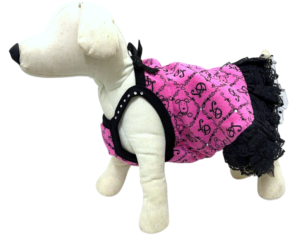Lovabledog 巴黎霓虹蕾絲裙