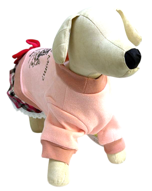 Lovabledog Baby Poodle 秋冬裙（粉紅、黃）