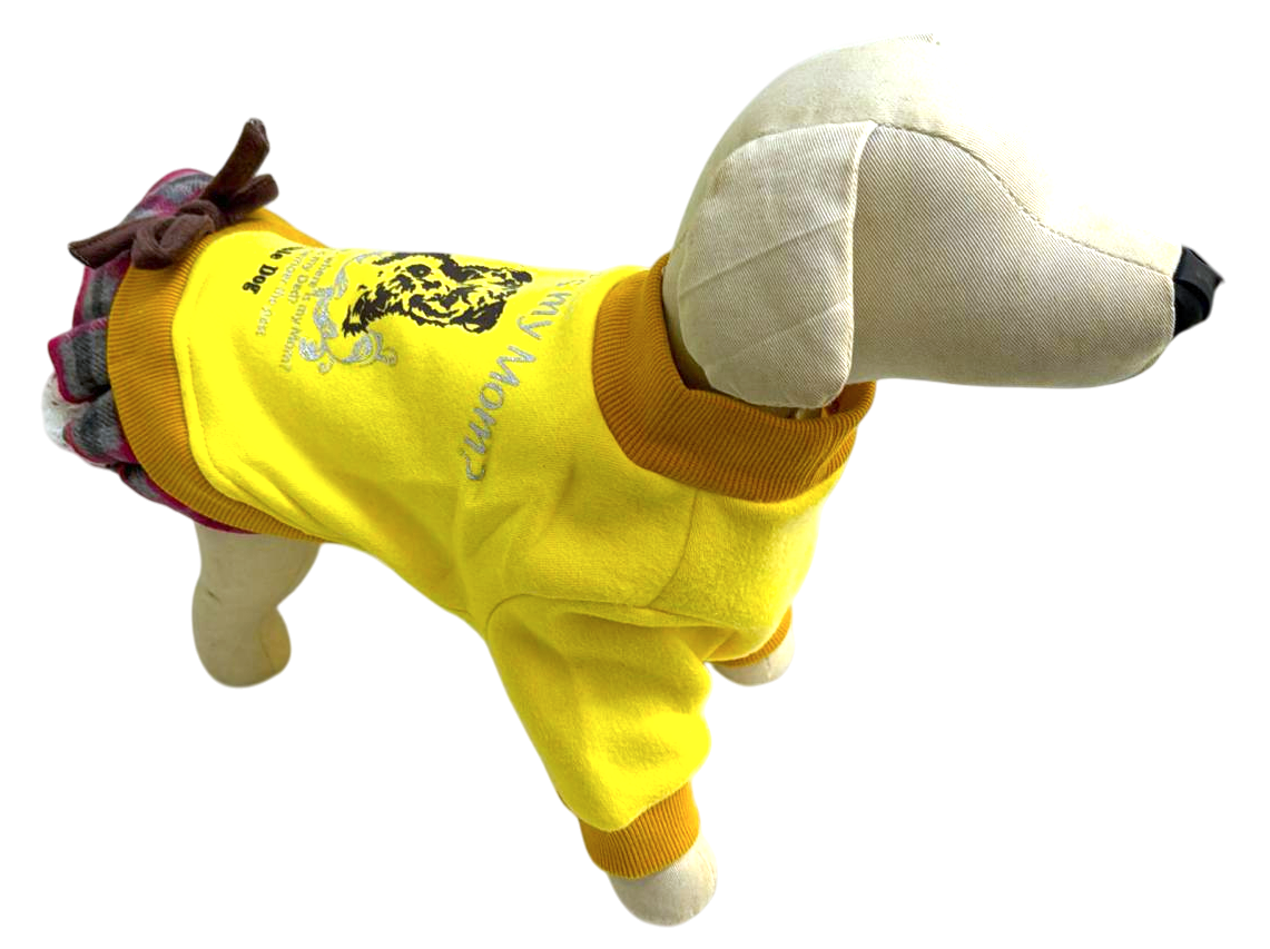 Lovabledog Baby Poodle 秋冬裙（粉紅、黃）