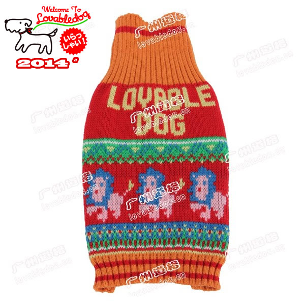 Lovabledog 馬戲團獅子毛衣