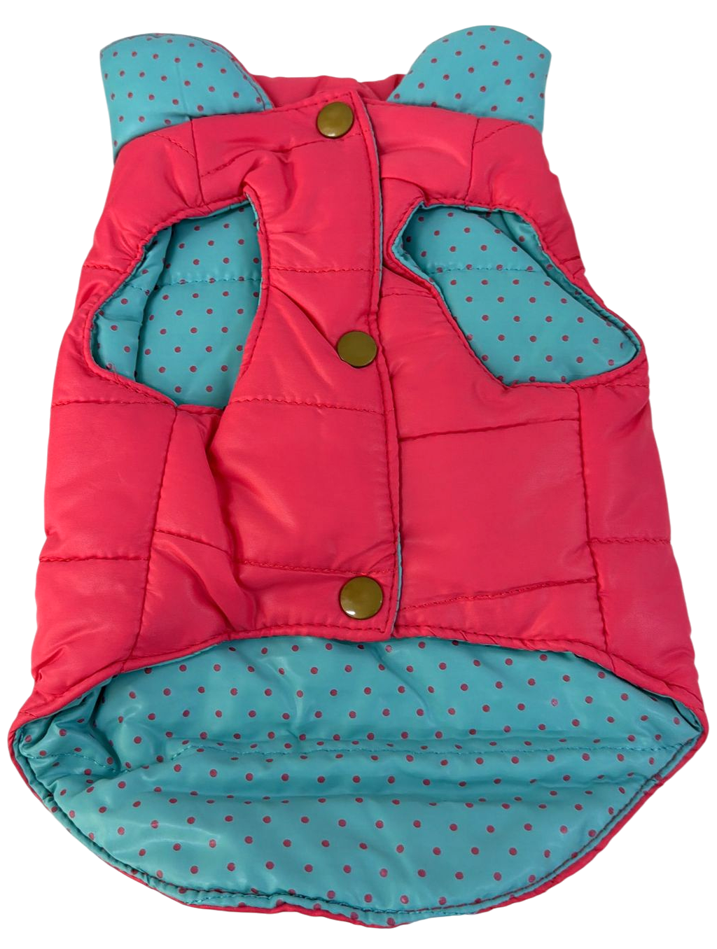 雙面秋冬外套 （紅、藍）