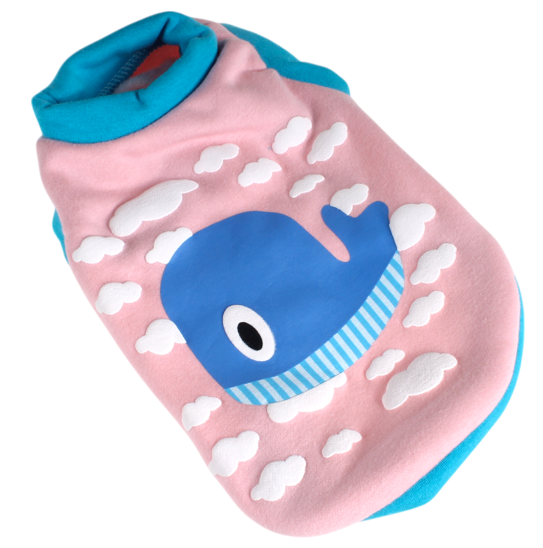 卡通鯨魚厚料背心