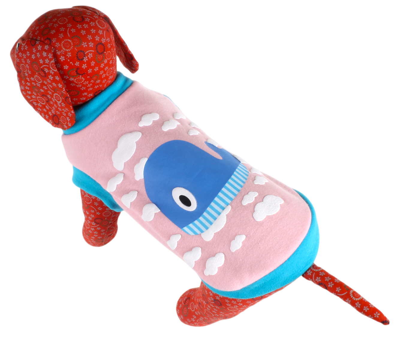 卡通鯨魚厚料背心