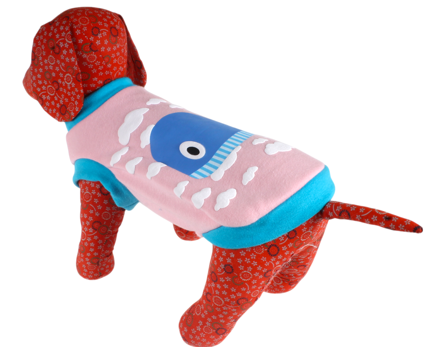 卡通鯨魚厚料背心