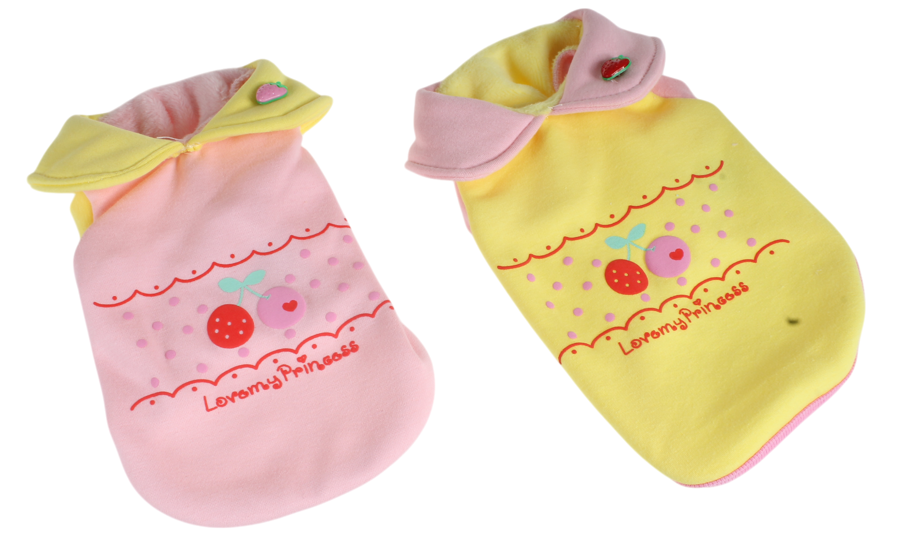 可愛櫻桃厚料背心