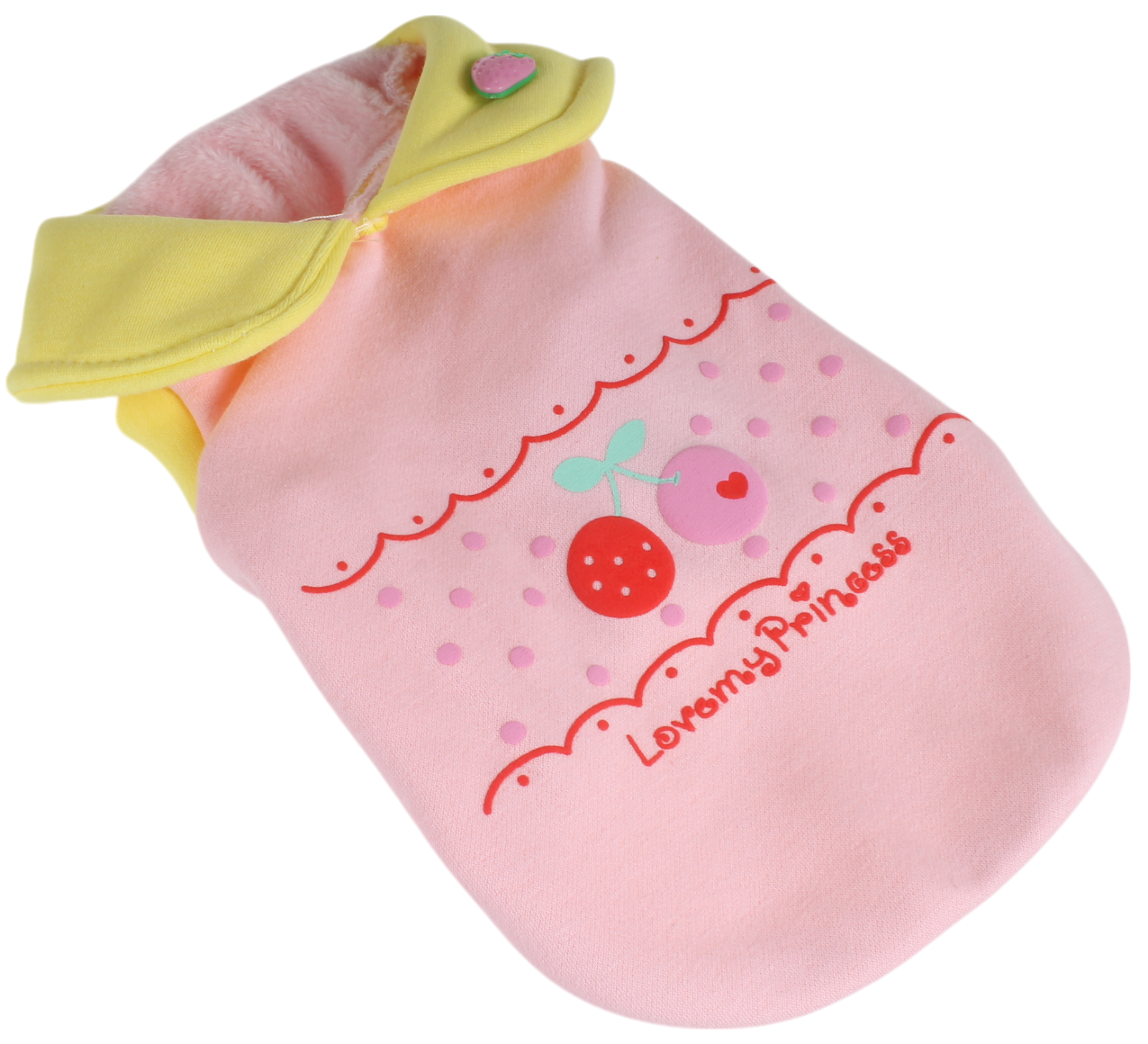 可愛櫻桃厚料背心