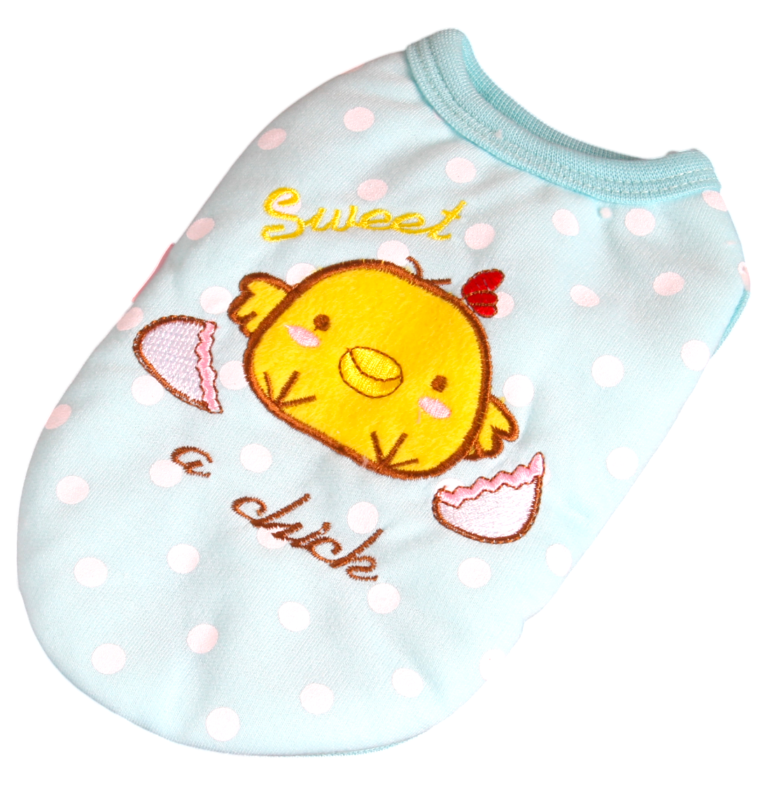 得意小雞波點背心