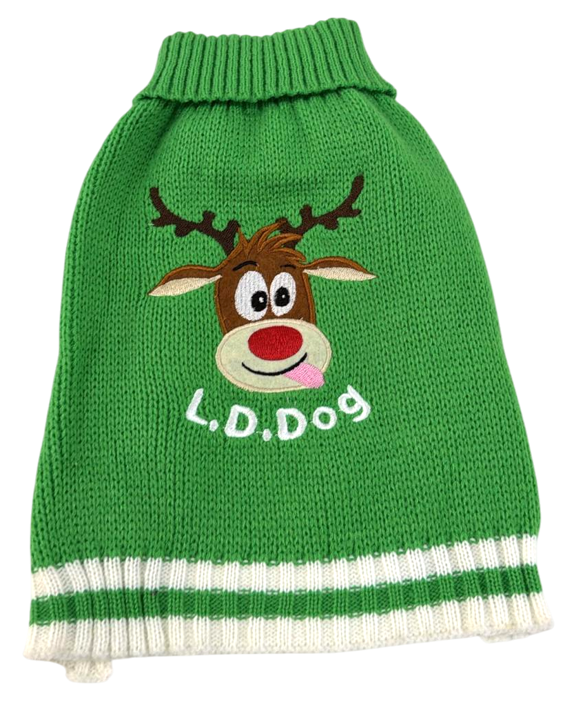 Lovabledog 聖誕鹿針織毛衣