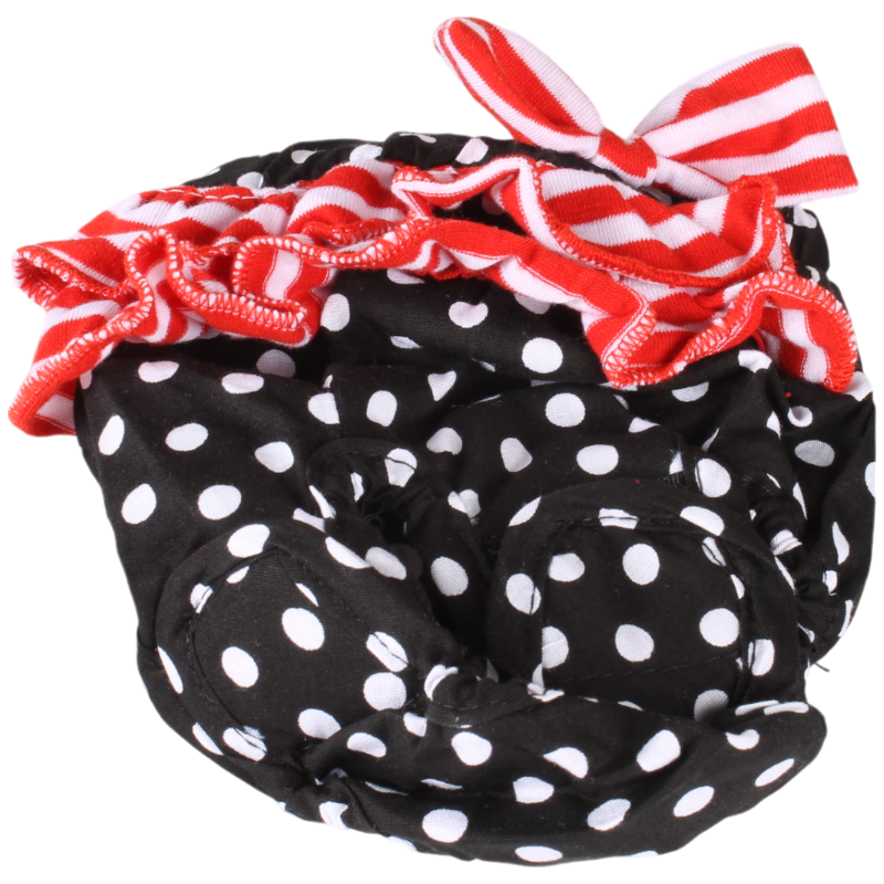 日本 ABBY 條紋波點生理褲