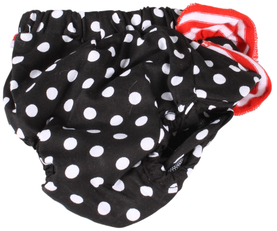 日本 ABBY 條紋波點生理褲