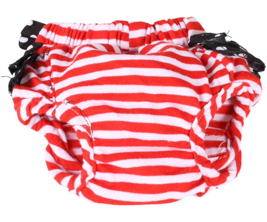 日本 ABBY 條紋波點生理褲