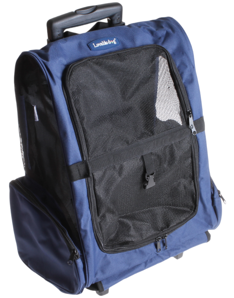 Lovabledog  美式拉杆寵物箱 (全拉鏈) 