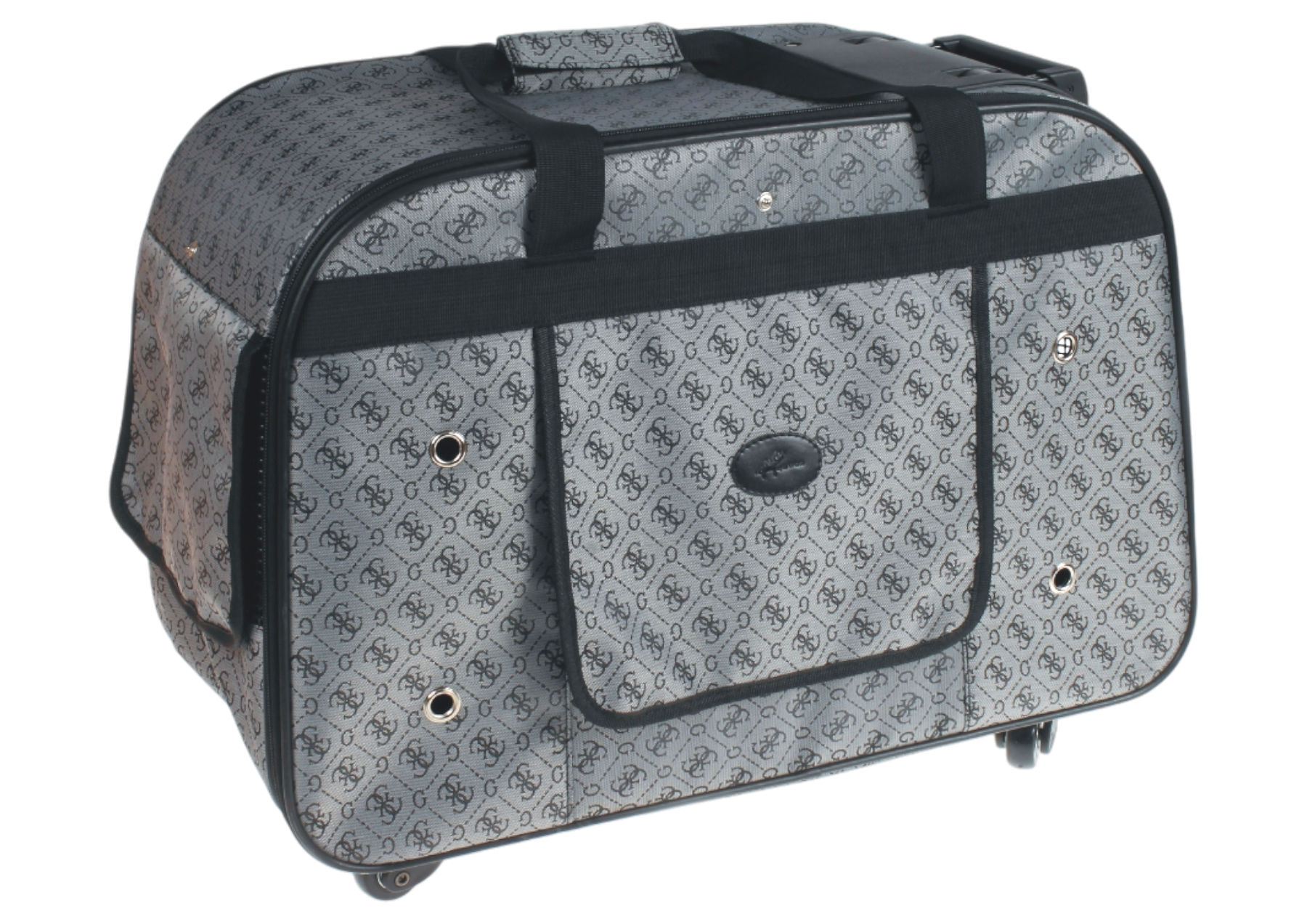 特大四輪拉杆式寵物箱(可承重約12kg)