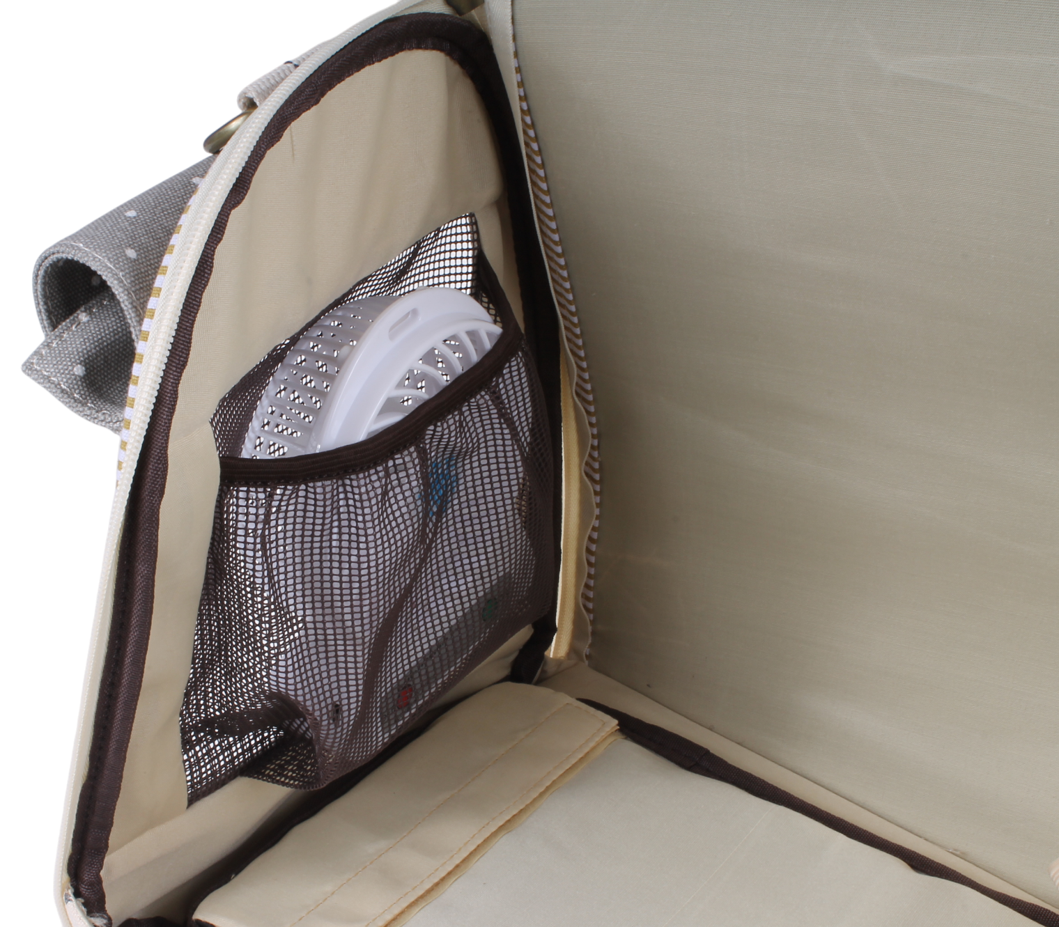 Royal Want 水手紋章波點兩用寵物背包 (全拉鏈)(全遮光)