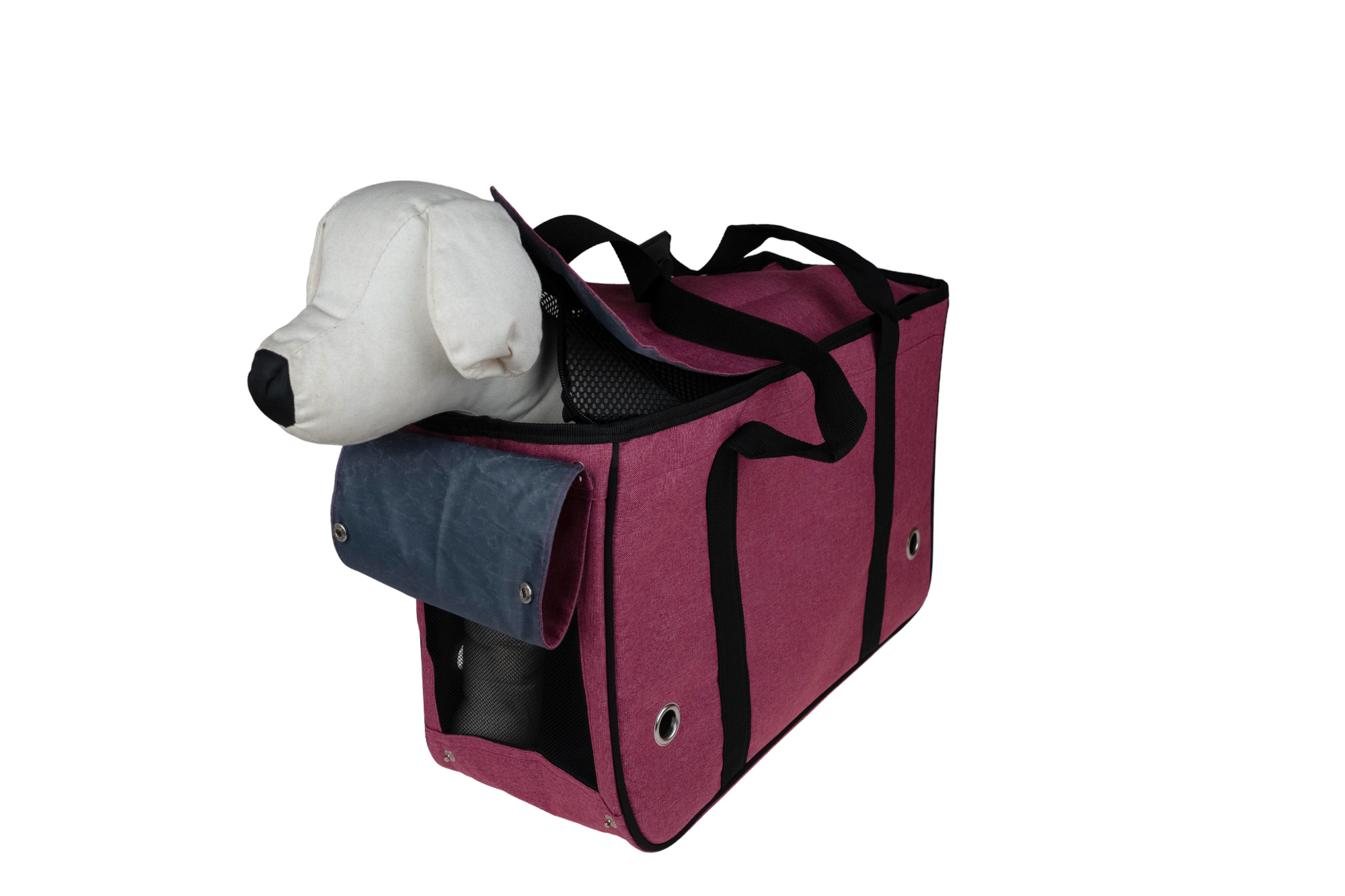 雙卷簾全封閉式外出旅行袋