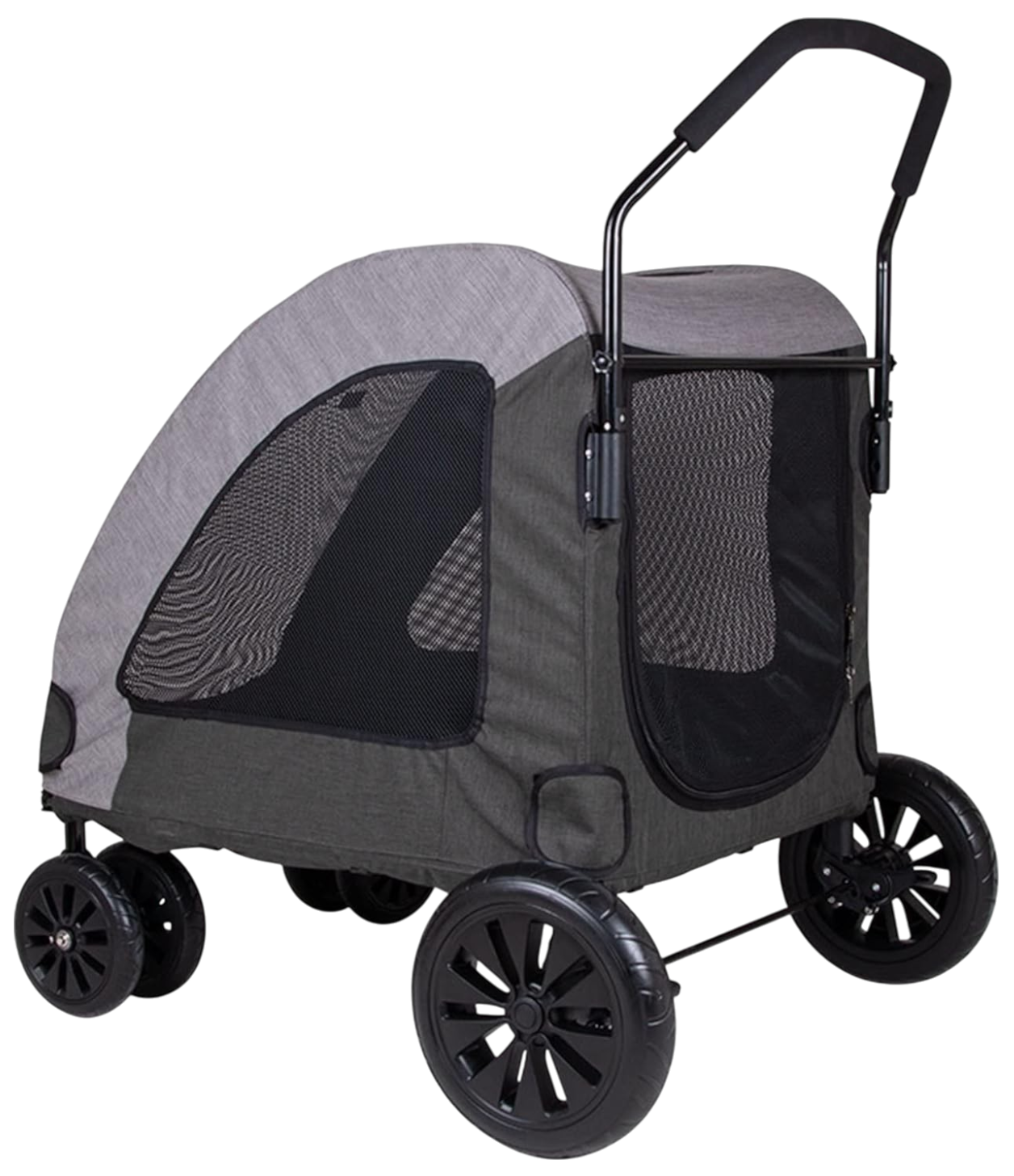 DODOPET超大型寵物手推車(加強版後輪)前後雙門