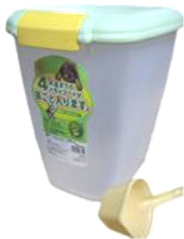 日本 IRIS MFS-4 密閉存食物桶 4KG