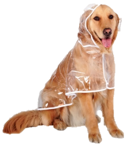 HP透明披風雨衣