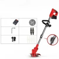 🔥【低騒音/超軽量】長時間稼働強力リチウム芝刈り機、10年以内無料交換！