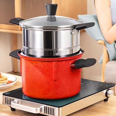 食品級ステンレスセラミック麦飯石の焦げ付き防止フライヤー