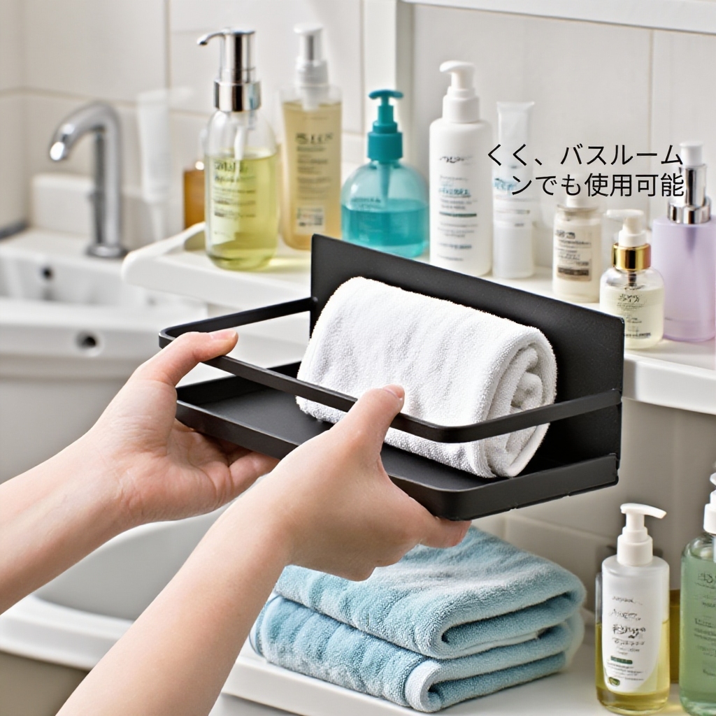 冰箱置物架 厨房用品挂架 收纳整理架 磁吸冰箱侧挂架 免打孔 侧置物架