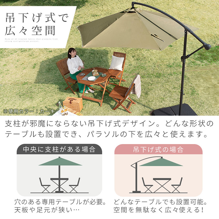 ガーデン日よけ傘布